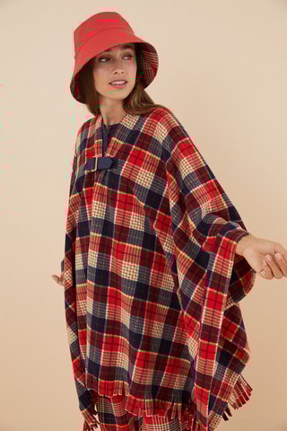 Poncho - Rouge