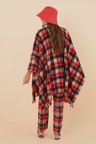 Poncho - Rouge