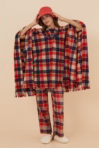 Poncho - Rouge