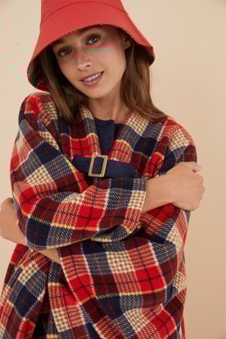 Poncho - Rouge