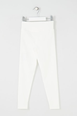Legging taille haute Blanc