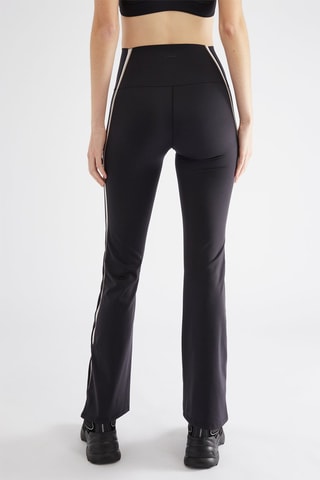 Pantalon flare taille haute - Noir