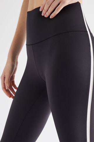 Pantalon flare taille haute - Noir