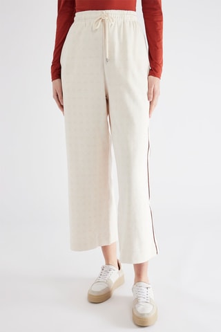 Pantalon relaxed - Blanc