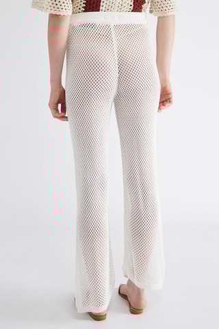 Pantalon taille haute - Blanc