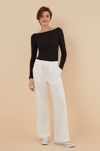 Pantalon - Blanc