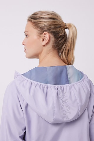 Veste à capuche réversible - Violet