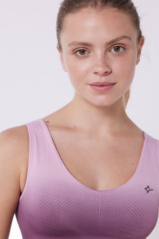Brassière de sport Dip and dye - Violet et mauve