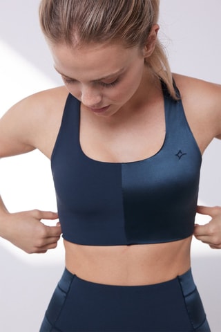Brassière de sport - Bleu nuit
