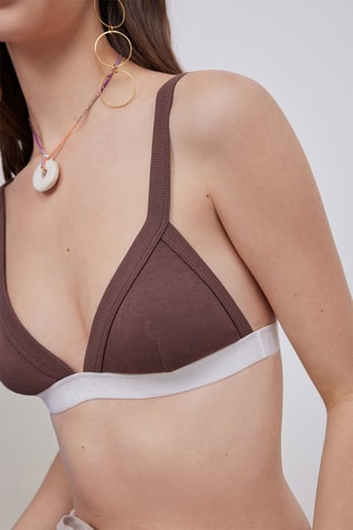 Brassière - Marron