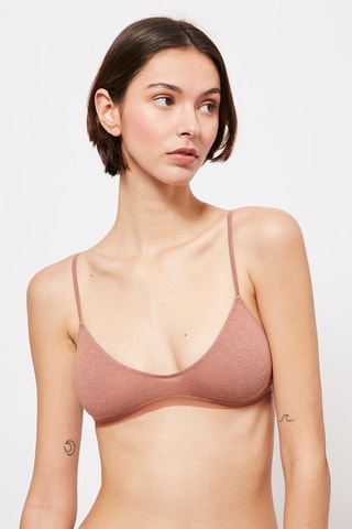 Brassière Vieux rose chiné