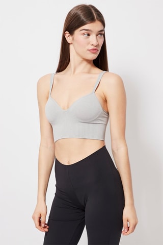 Brassière Gris chiné