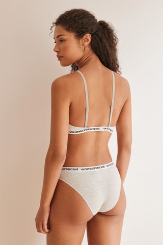 Brassière - Gris clair chiné