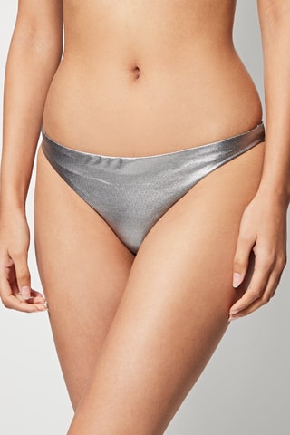 Bas de maillot Argenté