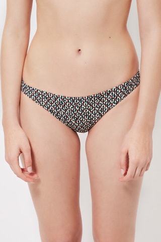 Bas de maillot Gris foncé et noir