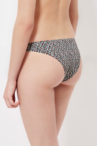Bas de maillot Gris foncé et noir