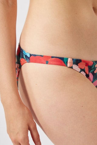 Bas de maillot Bleu canard et rouge