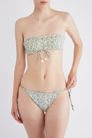 Bas de maillot - Blanc et vert