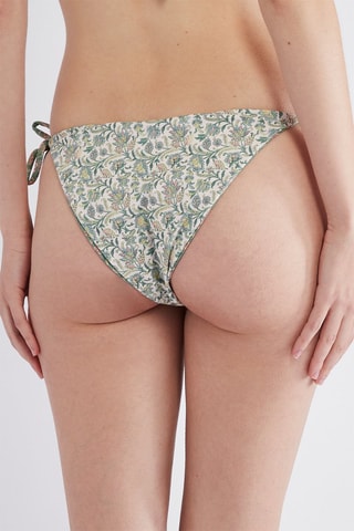 Bas de maillot - Blanc et vert