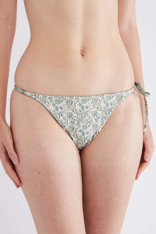 Bas de maillot - Blanc et vert