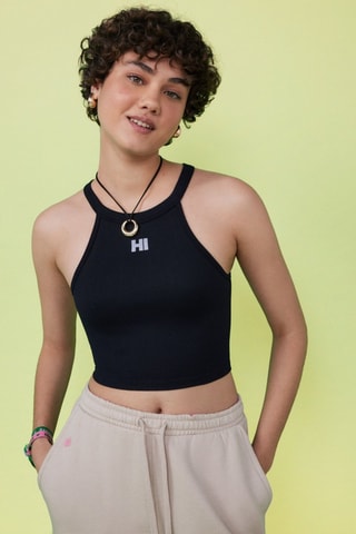 Crop top - Noir