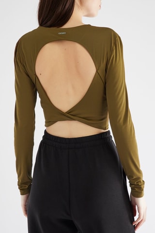 Crop top - Marron