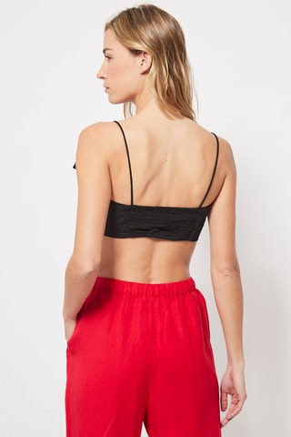 Crop top Noir