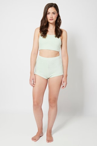 Crop top Vert d’eau