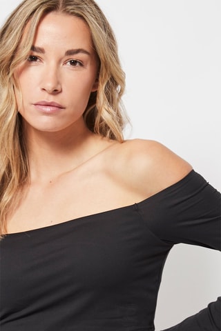 Crop top Noir