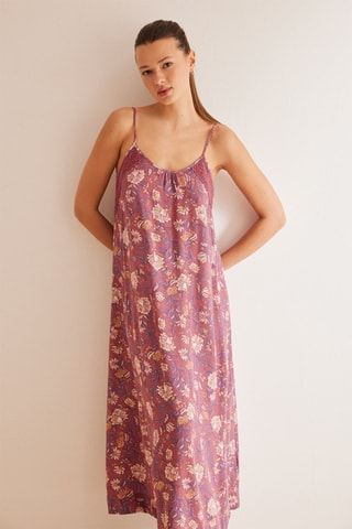 Robe longue - Violet