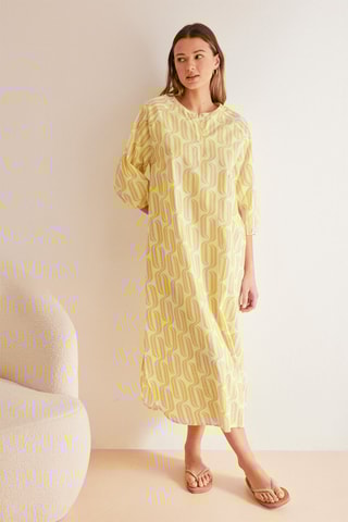 Robe longue - Jaune