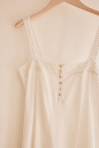 Top et nuisette - Blanc