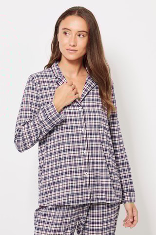 Chemise Bleu marine et rouge