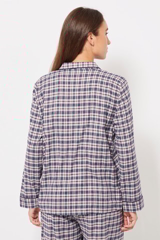 Chemise Bleu marine et rouge