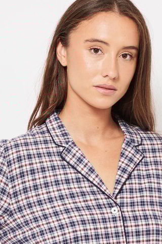 Chemise Bleu marine et rouge