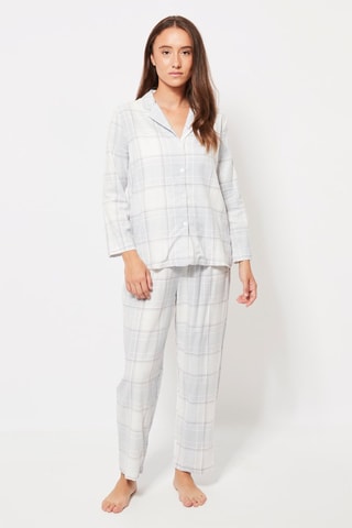 Chemise Gris clair et bleu