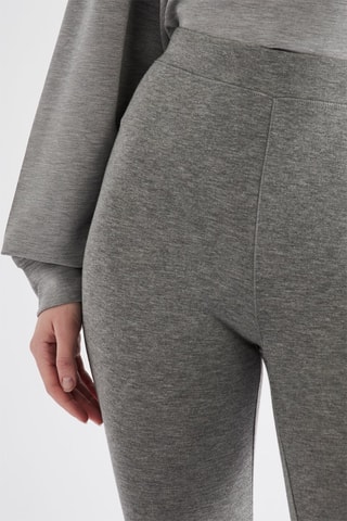 Legging taille haute - Gris chiné
