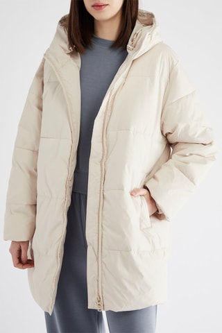 Doudoune à capuche - Beige