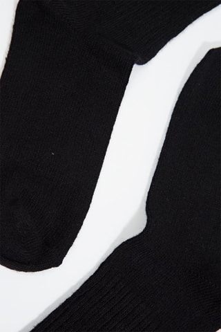 3 paires de chaussettes en laine et cachemire - Noir