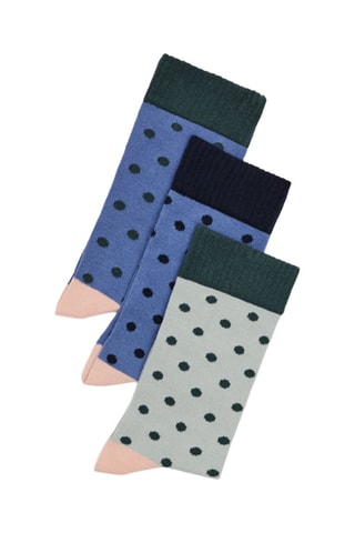 3 paires de chaussettes - Bleu
