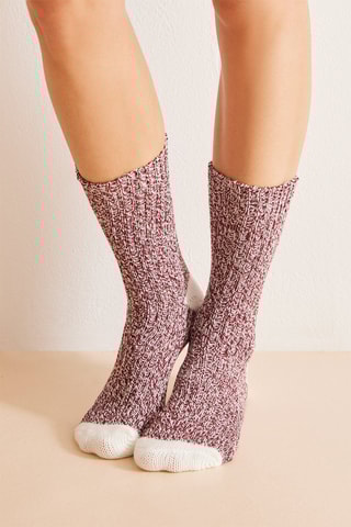 Chaussettes - Rouge