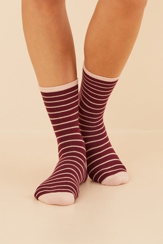 Chaussettes - Bordeaux