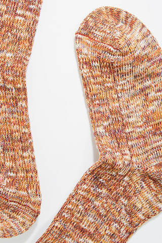 3 paires de chaussettes - Orange chiné
