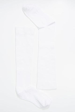 3 paires de chaussettes hautes - Blanc