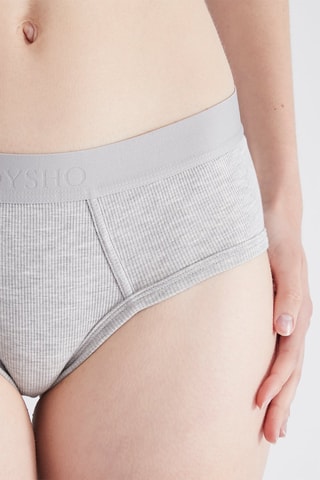 Culotte - Gris chiné
