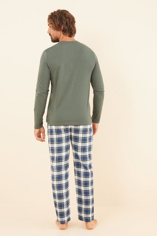 Pyjama - Vert et bleu