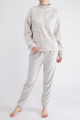 Pyjama polaire - Gris clair