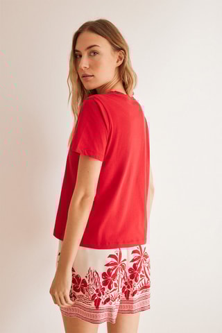 T-shirt Snoopy - Rouge