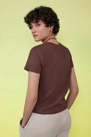 T-shirt - Marron