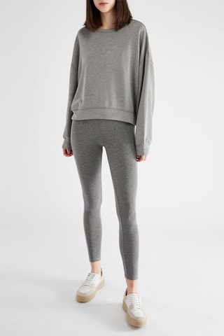 Sweat - Gris foncé chiné